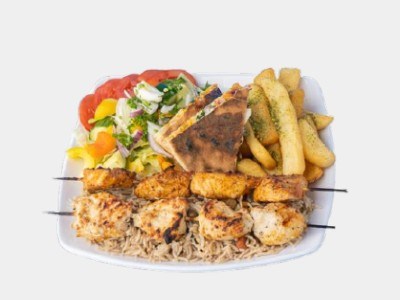 Shish Taouk Chicken Plate